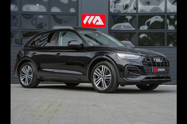Audi Q5 50 TFSI e S edition Luchtvering|Headup|Leder|Panorama|Trekhaak|B&O|Stoelverwarming|Carplay|Camera