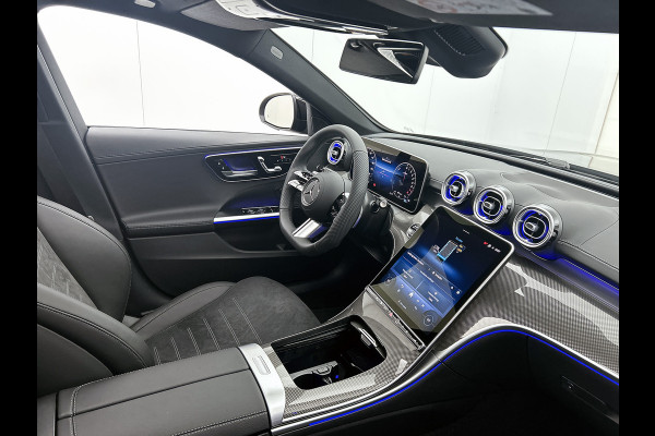 Mercedes-Benz C-Klasse Estate 300 e 140 Years Edition | Comfortpakket Plus | Nightpakket | Parkeerpakket met 360°-camera | Trekhaak | Middenconsole metaalstructuur | GUARD 360° Plus | Panoramaschuifdak | Warmtewerend, donkergetint glas |  19" multispaaks lichtmetalen AMG-velgen |