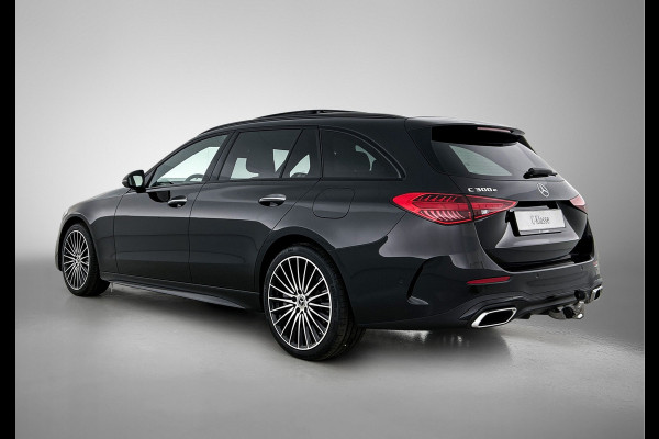 Mercedes-Benz C-Klasse Estate 300 e 140 Years Edition | Comfortpakket Plus | Nightpakket | Parkeerpakket met 360°-camera | Trekhaak | Middenconsole metaalstructuur | GUARD 360° Plus | Panoramaschuifdak | Warmtewerend, donkergetint glas |  19" multispaaks lichtmetalen AMG-velgen |