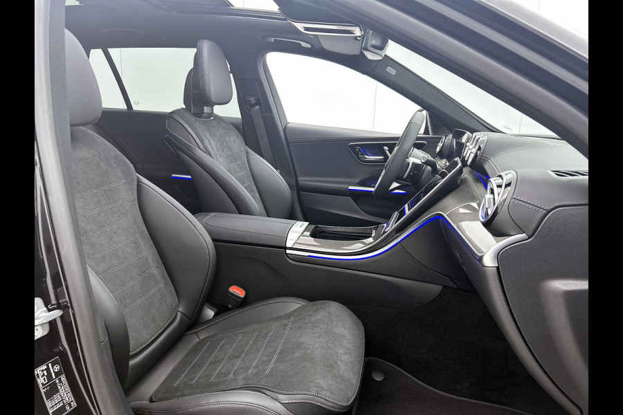 Mercedes-Benz C-Klasse Estate 300 e 140 Years Edition | Comfortpakket Plus | Nightpakket | Parkeerpakket met 360°-camera | Trekhaak | Middenconsole metaalstructuur | GUARD 360° Plus | Panoramaschuifdak | Warmtewerend, donkergetint glas |  19" multispaaks lichtmetalen AMG-velgen |