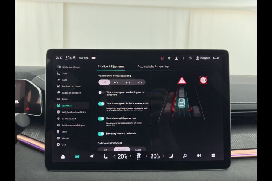 ZEEKR 001 AWD Performance 100 kWh {SoH-96%} [ 3-Fase-22 kW] (INCL-BTW) Aut. *HEATPUMP | PANO | LEATHER-MICROFIBRE | FULL-LED | BLINDSPOT | ADAPTIVE-CRUISE | YAMAHA-SOUND | HEATED-COMFORTSEATS | AMBIENTLIGHT | NAVI-FULLMAP | PRIVACY-GLASS | 22"ALU*