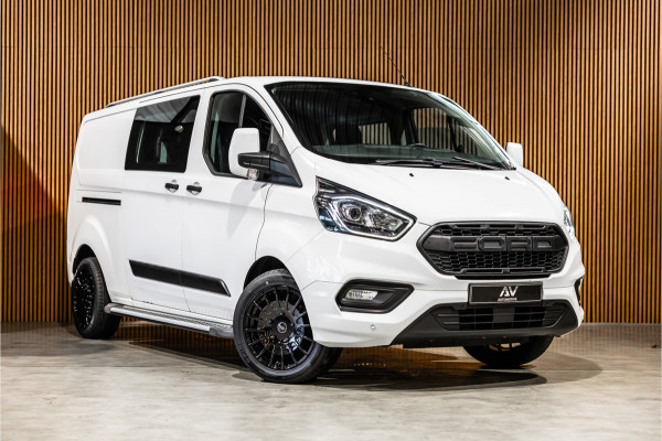 Ford Transit Custom 320 2.0 TDCI L2H1 DC | Marge | BTW & BPM Vrij | Dubbel cabine | 6-Zitter | CarPlay | Airco | 2800 kg trekgewicht | Nieuwe APK | Orig. NL Auto | NAP Logisch | Raptor Edition | Euro 6