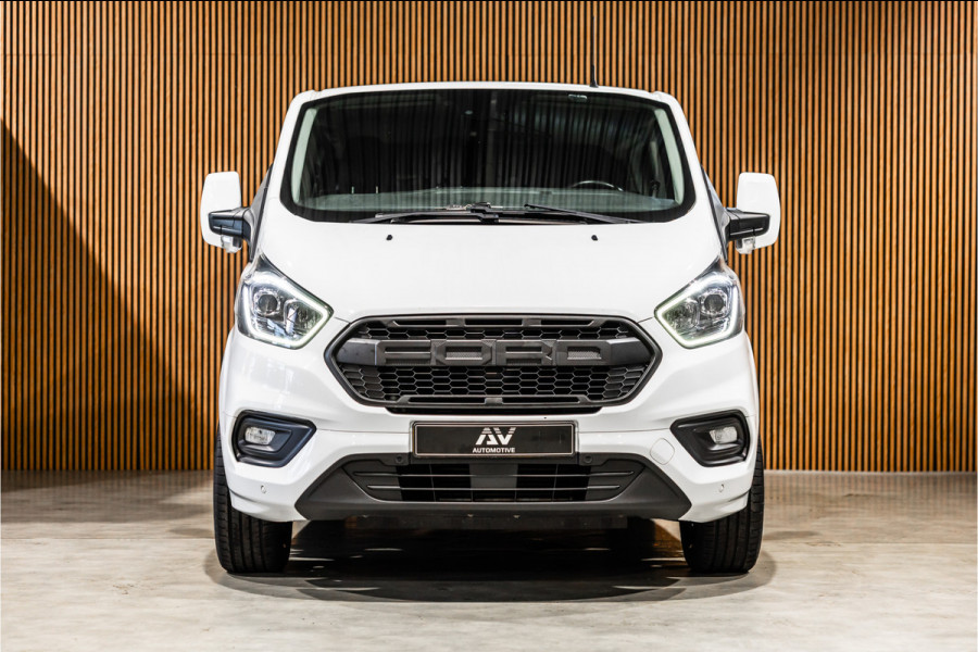Ford Transit Custom 320 2.0 TDCI L2H1 DC | Marge | BTW & BPM Vrij | Dubbel cabine | 6-Zitter | CarPlay | Airco | 2800 kg trekgewicht | Nieuwe APK | Orig. NL Auto | NAP Logisch | Raptor Edition | Euro 6