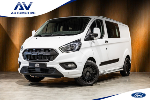 Ford Transit Custom 320 2.0 TDCI L2H1 DC | Marge | BTW & BPM Vrij | Dubbel cabine | 6-Zitter | CarPlay | Airco | 2800 kg trekgewicht | Nieuwe APK | Orig. NL Auto | NAP Logisch | Raptor Edition | Euro 6