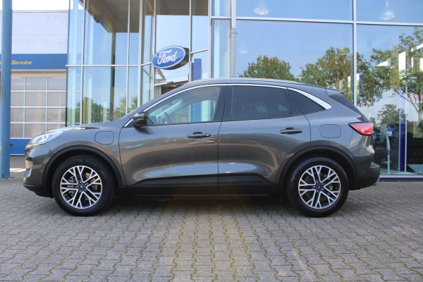 Ford Kuga 2.5 PHEV Titanium X | Wegklapbare trekhaak | Winter Pack | Adaptive cruise control | Dodehoeksesoren | Half leder | Bang&Olufsen