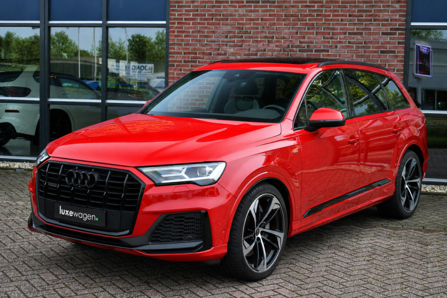Audi Q7 55 TFSI e quattro S-Line Pano 22inch Contourzetels Luchtv