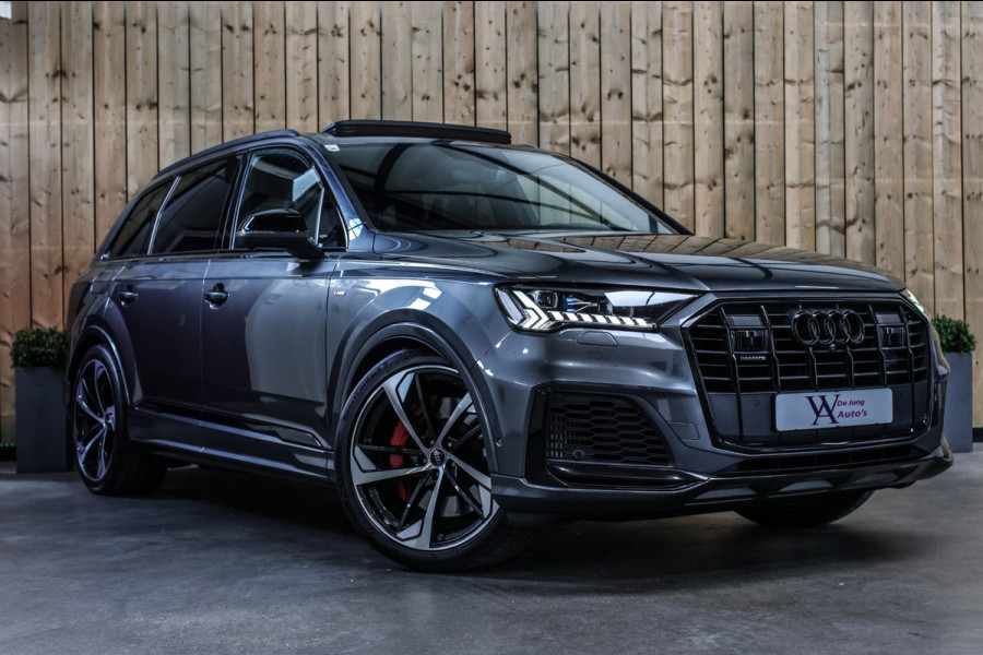 Audi Q7 60 TFSI e Quattro Competition *Pano*RS-Stoelen*B&O*360 Camera*Soft-Close*