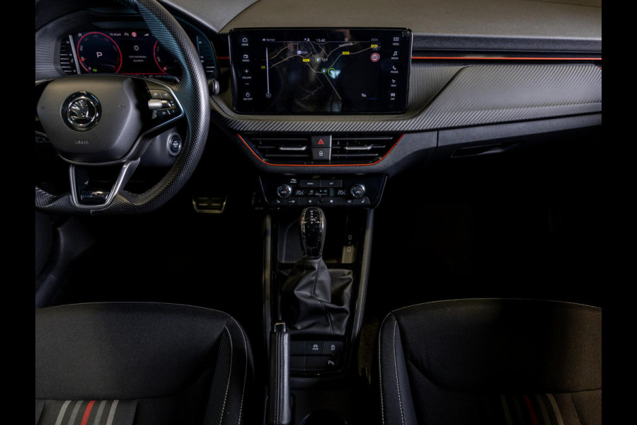 Škoda Kamiq 1.5 TSI ACT Monte Carlo Facelift / 150pk / Panorama dak / Achteruitrij camera / Stoelverwarming / Dodehoek herkenning /
