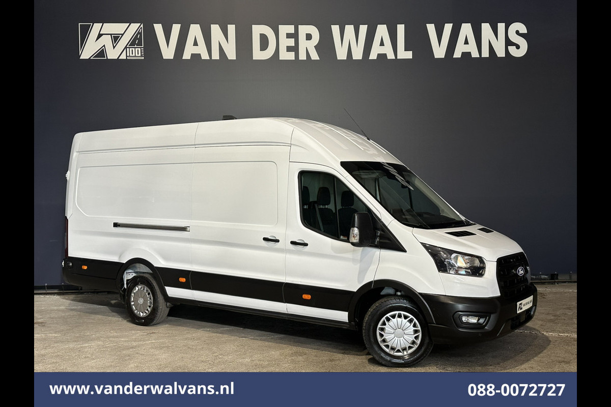 Ford Transit 2.0 TDCI 130pk L4H3 Euro6 Airco | Camera | Apple Carplay | Cruisecontrol | Verwarmde voorruit Android Auto, Parkeersensoren, Bijrijdersbank