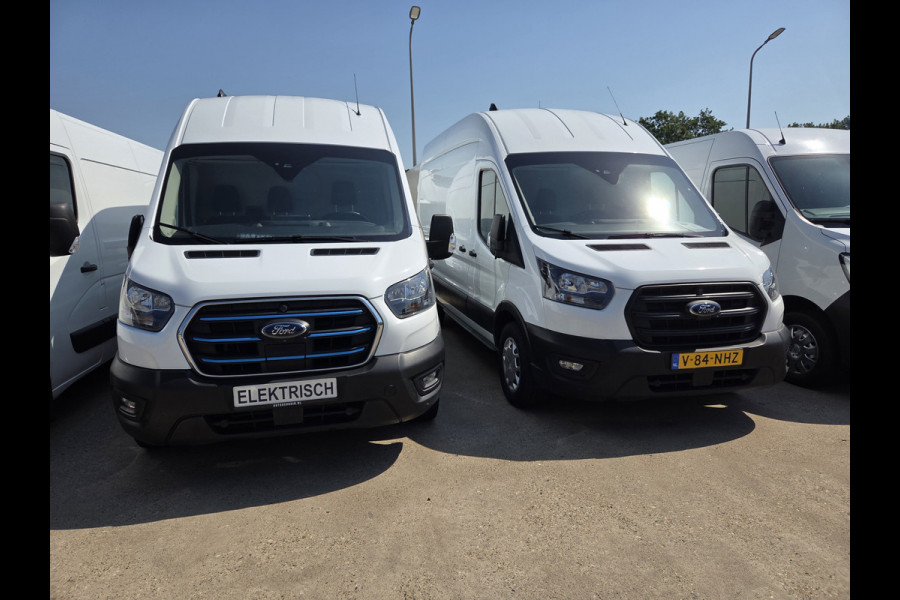 Ford E-Transit L4/H3 Airco Navigatie Rondom Camera PDC 270Gr open achterdeuren