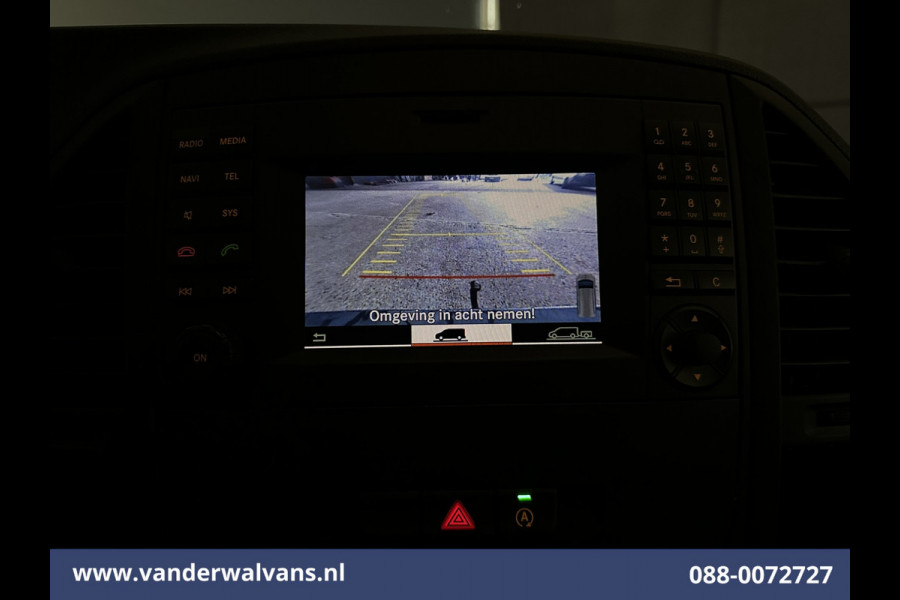 Mercedes-Benz Vito 114 CDI 136pk L2H1 Euro6 Airco | Camera | Cruisecontrol | Stoelverwarming Trekhaak, Parkeersensoren, Bijrijdersbank