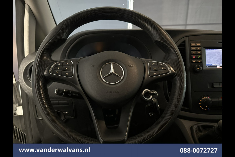 Mercedes-Benz Vito 114 CDI 136pk L2H1 Euro6 Airco | Camera | Cruisecontrol | Stoelverwarming Trekhaak, Parkeersensoren, Bijrijdersbank