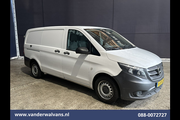 Mercedes-Benz Vito 114 CDI 136pk L2H1 Euro6 Airco | Camera | Cruisecontrol | Stoelverwarming Trekhaak, Parkeersensoren, Bijrijdersbank