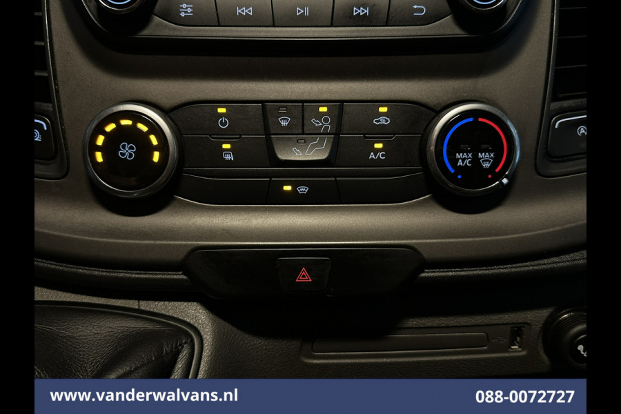 Ford Transit 2.0 TDCI 131pk L4H3 Jumbo Euro6 Airco | Camera | Cruisecontrol | Verwarmde voorruit Parkeersensoren, Bijrijdersbank