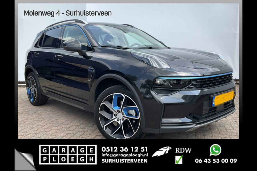 Lynk & Co 01 1.5 PHEV 262PK Adapt.Cruise ZwarteHemel 360° Cam Carplay Plug-in Stoelverw Vol opties!