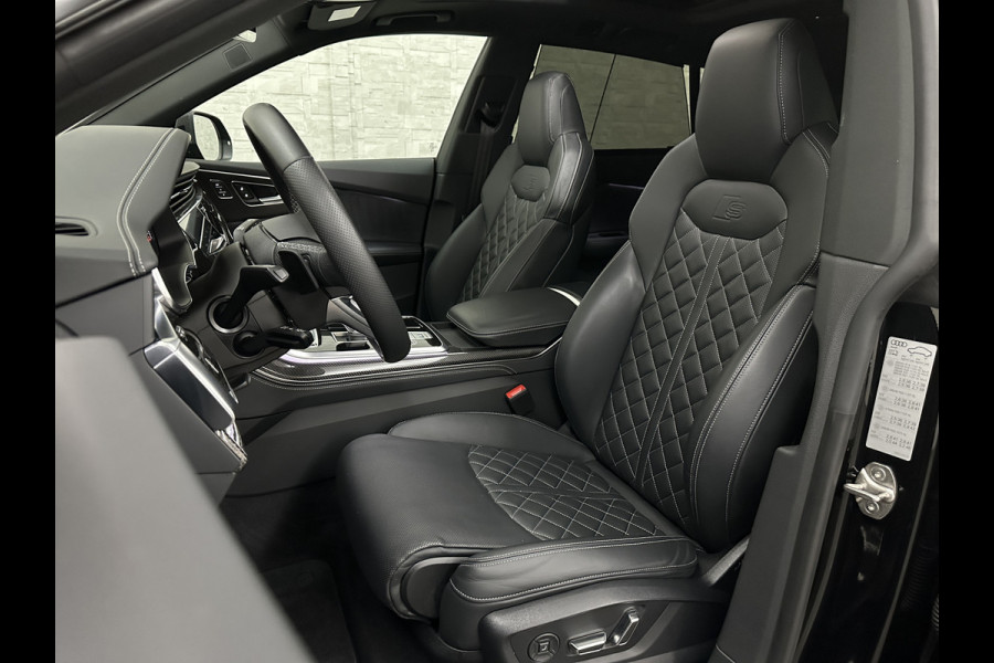 Audi Q8 60e 462PK Competition Plus | #RS-Seats | Carbon | B&O | 360 Camera | ACC | Panorama | Valcona Leder | 23" Audi Sport | Luchtvering | Keyless-Entry | Tour-Pakket | Lane & Side assist | Bovag Garantie.