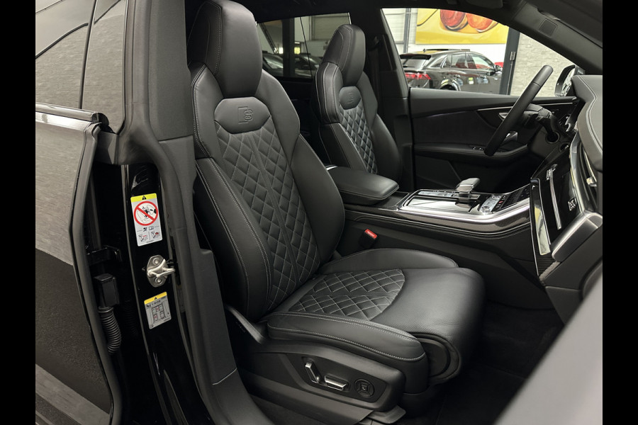 Audi Q8 60e 462PK Competition Plus | #RS-Seats | Carbon | B&O | 360 Camera | ACC | Panorama | Valcona Leder | 23" Audi Sport | Luchtvering | Keyless-Entry | Tour-Pakket | Lane & Side assist | Bovag Garantie.