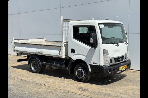Nissan NT400 130PK 3.0 Kipper Dubbellucht 3.5t Trekhaak Airco Benne Tipper