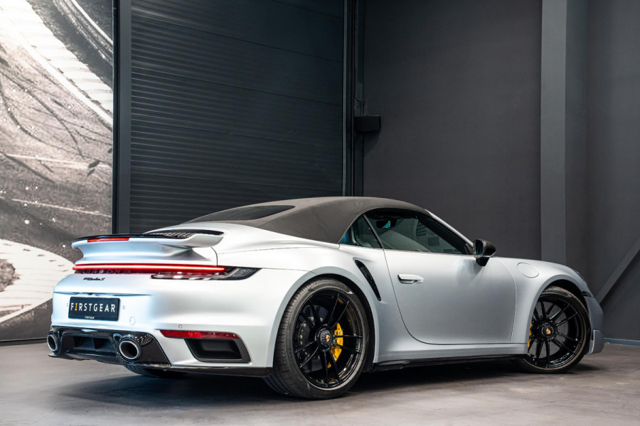 Porsche 911 Cabrio 3.8 Turbo S *Aero-kit / Keramisch / Vierwielbesturing / BOSE / In- Exterieur Carbon / PASM*