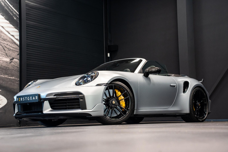 Porsche 911 Cabrio 3.8 Turbo S *Aero-kit / Keramisch / Vierwielbesturing / BOSE / In- Exterieur Carbon / PASM*