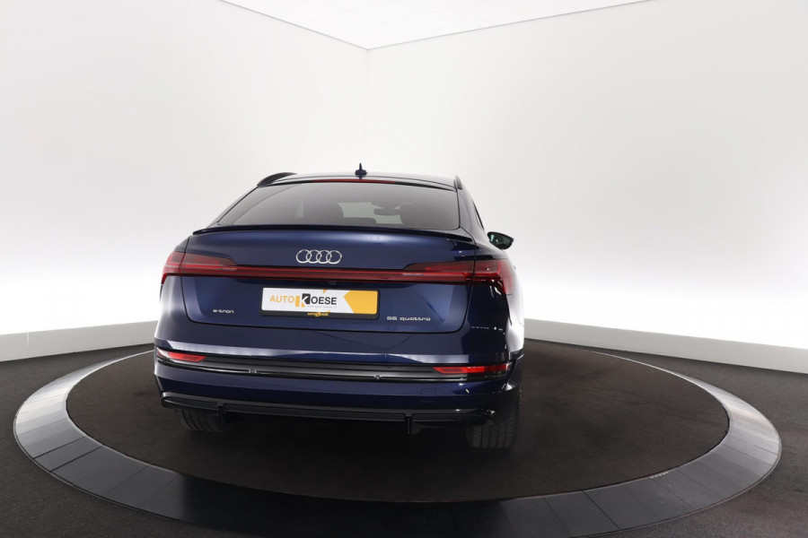 Audi e-tron Sportback 55 Quattro S Edition 95 kWh 408 pk| Head-Up Display | Luchtvering | Elektronische Kofferklep | Camera