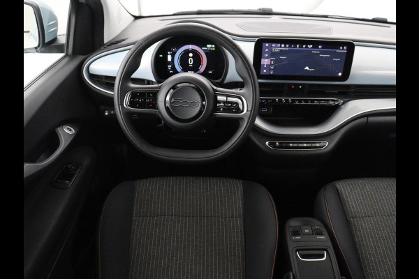Fiat 500 Cabrio Icon 42 kWh | SOH 90,5 | 3 Fase | Adaptive cruise | Camera | Carplay | DAB | Climate control | Stoelverwarming | Navi. Full map |