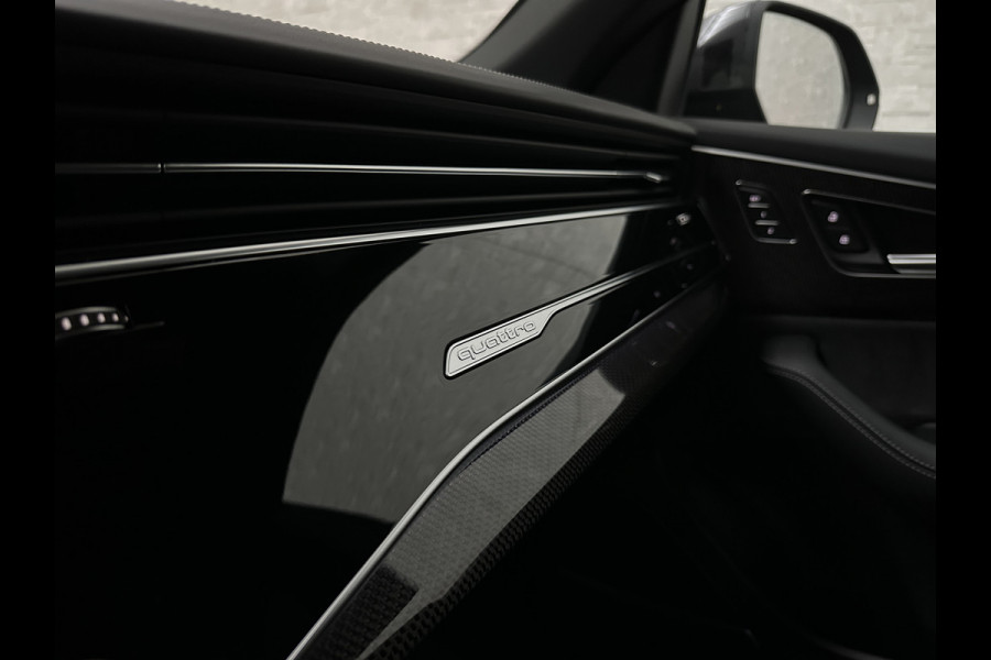 Audi Q8 60e 462PK Competition Plus | #RS-Seats | Carbon | B&O | 360 Camera | ACC | Panorama | Valcona Leder | 23" Audi Sport | Luchtvering | Keyless-Entry | Tour-Pakket | Lane & Side assist | Bovag Garantie.