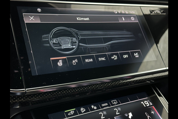 Audi Q8 60e 462PK Competition Plus | #RS-Seats | Carbon | B&O | 360 Camera | ACC | Panorama | Valcona Leder | 23" Audi Sport | Luchtvering | Keyless-Entry | Tour-Pakket | Lane & Side assist | Bovag Garantie.
