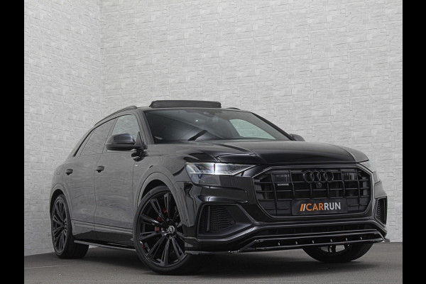 Audi Q8 60e 462PK Competition Plus | #RS-Seats | Carbon | B&O | 360 Camera | ACC | Panorama | Valcona Leder | 23" Audi Sport | Luchtvering | Keyless-Entry | Tour-Pakket | Lane & Side assist | Bovag Garantie.