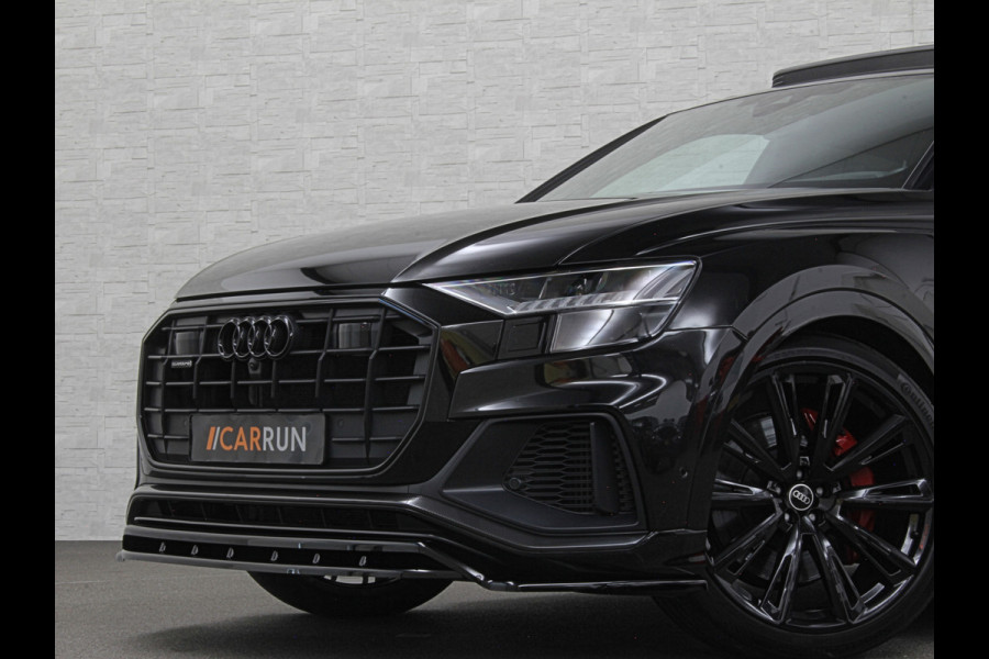 Audi Q8 60e 462PK Competition Plus | #RS-Seats | Carbon | B&O | 360 Camera | ACC | Panorama | Valcona Leder | 23" Audi Sport | Luchtvering | Keyless-Entry | Tour-Pakket | Lane & Side assist | Bovag Garantie.