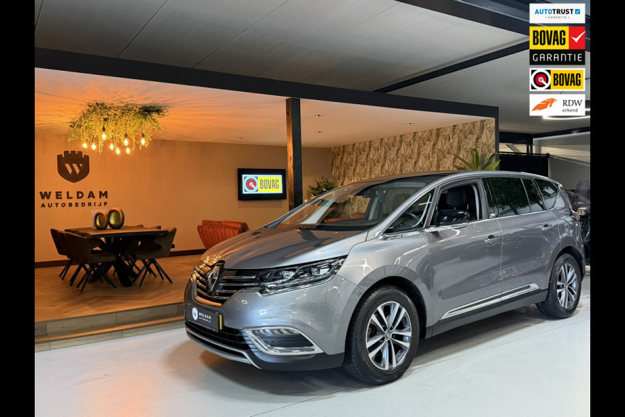 Renault Espace 1.8 TCe Initiale Paris 7P.|Trekhaak|Pano|Head-Up|Adaptieve Cruise|Camera|Lane Assist|Leder|Rijklaar
