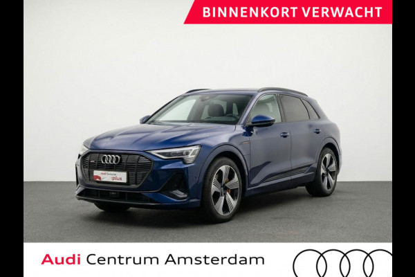 Audi e-tron 50 quattro S edition 71 kWh 313pk | Panoramadak | Adaptieve cruise controle | Lederen bekleding | Elektrisch verstelbare voorstoelen met geheugen | Head Up Display | Trekhaak
