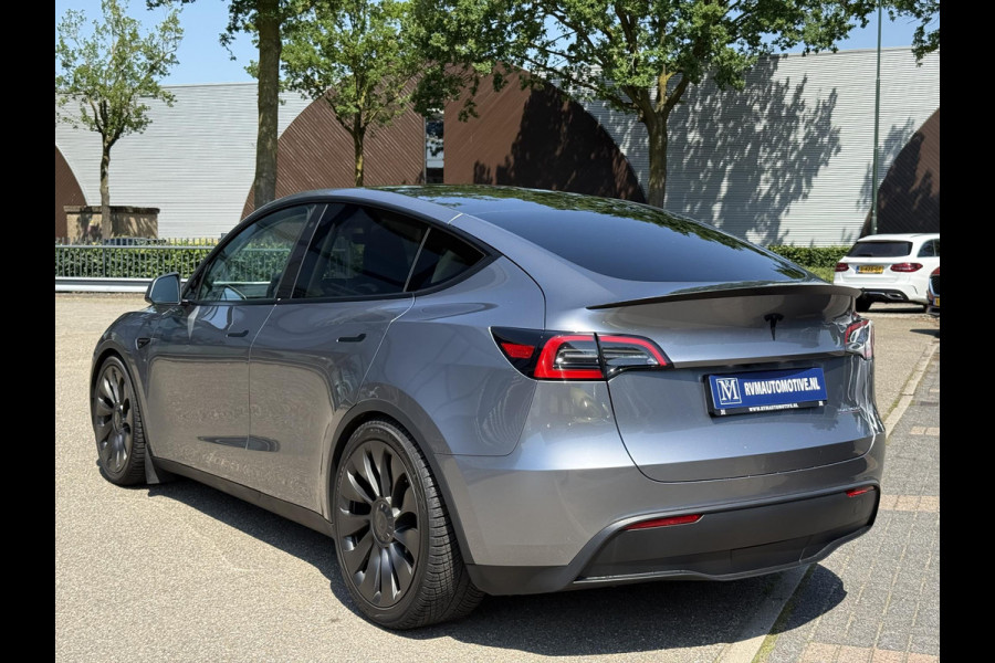 Tesla Model Y Performance AWD 75 kWh SOH 94% | AFNEEMBARE TREKHAAK| RESTERENDE ALGEMENE FABRIEKSGARANTIE TESLA T/M 03-2027 OF 80.000KM| ACCU + AANDRIJFLIJN T/M 03-2031/ 192.000KM| RIJKLAAR GELEVERD