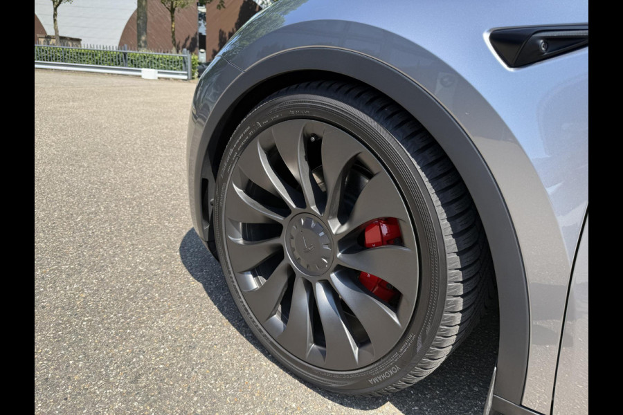 Tesla Model Y Performance AWD 75 kWh SOH 94% | AFNEEMBARE TREKHAAK| RESTERENDE ALGEMENE FABRIEKSGARANTIE TESLA T/M 03-2027 OF 80.000KM| ACCU + AANDRIJFLIJN T/M 03-2031/ 192.000KM| RIJKLAAR GELEVERD