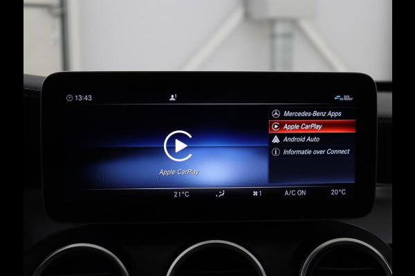Mercedes-Benz C-Klasse 300e Avantgarde | Panoramadak | Leder Exclusief | Burmester Surround | Stoelverwarming | Camera | Carplay | Dodehoek detectie | Navigatie | Full LED
