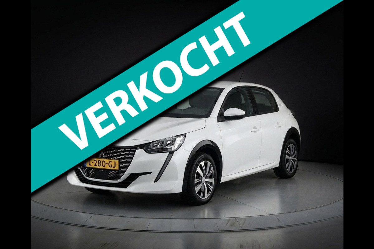 Peugeot e-208 EV Active |ELECTRIC|WHITE|NAVI|AIRCO|NL AUTO|NAP|