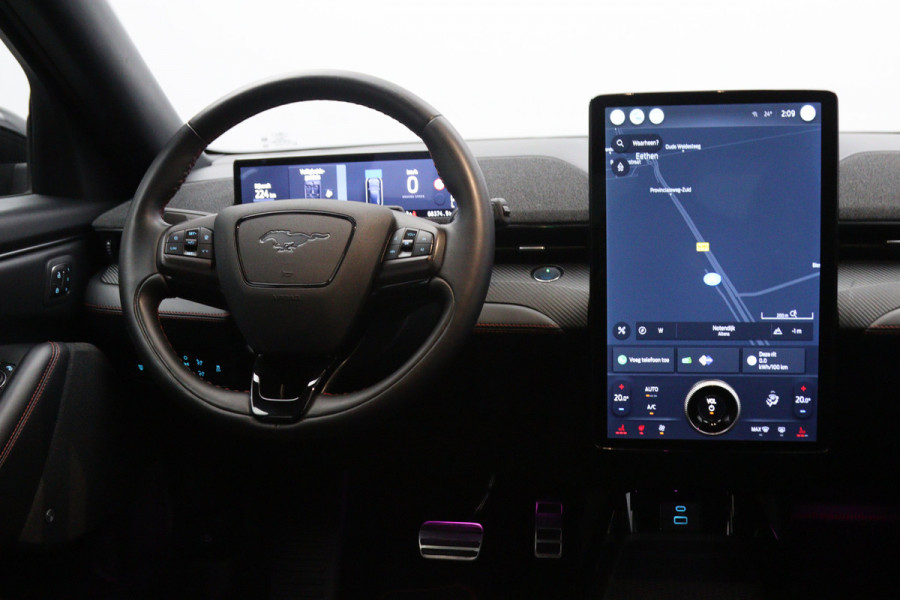 Ford Mustang Mach-E Premium AWD 75 kWh, SOH 93 %, 360 Camera, WInterpakket, Adap. Cruise Control, Leder, B&O Sound