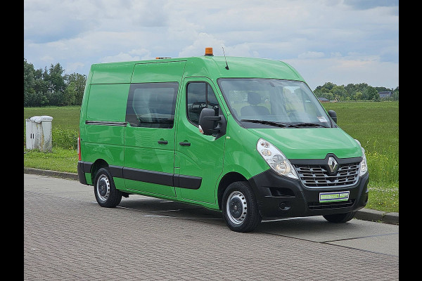 Renault Master T35 2.3 dCi 130 L2H2 DC L2H2, dubele cabine, airco, navi, pdc, trekhaak