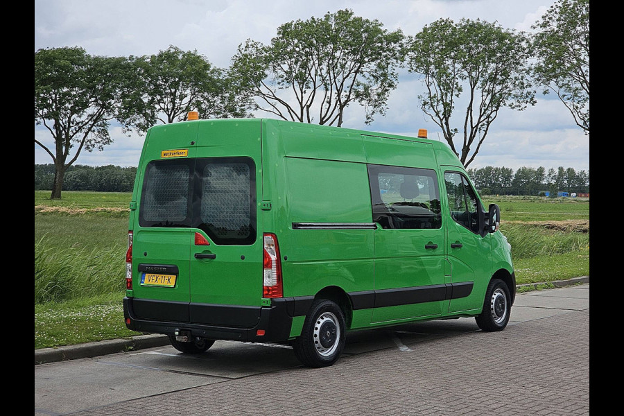 Renault Master T35 2.3 dCi 130 L2H2 DC L2H2, dubele cabine, airco, navi, pdc, trekhaak