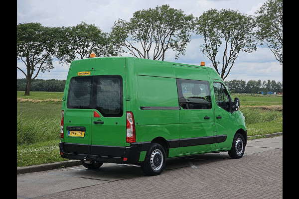 Renault Master T35 2.3 dCi 130 L2H2 DC L2H2, dubele cabine, airco, navi, pdc, trekhaak