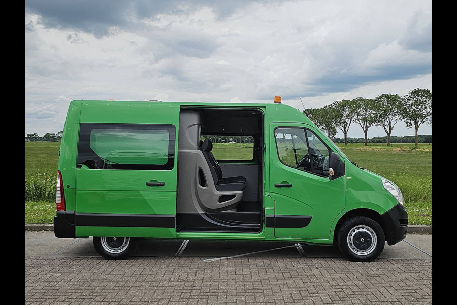 Renault Master T35 2.3 dCi 130 L2H2 DC L2H2, dubele cabine, airco, navi, pdc, trekhaak