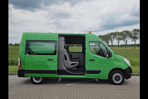 Renault Master T35 2.3 dCi 130 L2H2 DC L2H2, dubele cabine, airco, navi, pdc, trekhaak