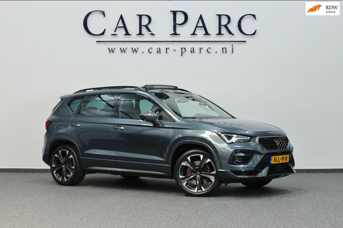 CUPRA Ateca 2.0 TSI 4DRIVE 300+PK FACELIFT/VIRTUAL/SFEER/BEATS/PANO/KUIP+ALCANTARA+S.VERWARMING/19" LMV/CAM/ACC/12 MDN GARANTIE!