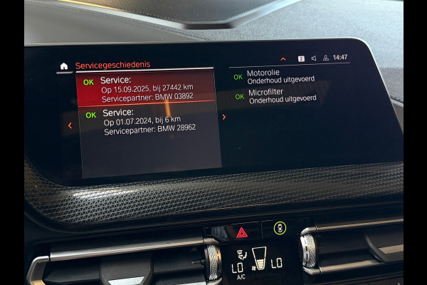 BMW 1-serie Verkocht 118i High Executive M-SPORT|PANO|HARMAN KARDON|KEYLESS|FABRIEKSGARANTIE|CARPLAY|CAMERA|DEALER ONDERHOUDEN