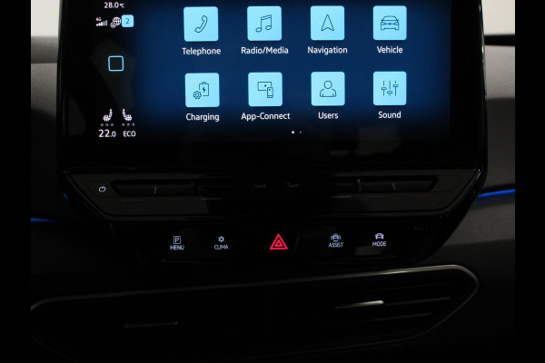 Volkswagen ID.3 First 58 kWh Navigatie Apple Carplay/Android Auto Adaptive Cruise Control Parkeersensoren Stoel- en stuurverwarming Lichtmetalen velgen Climate Control