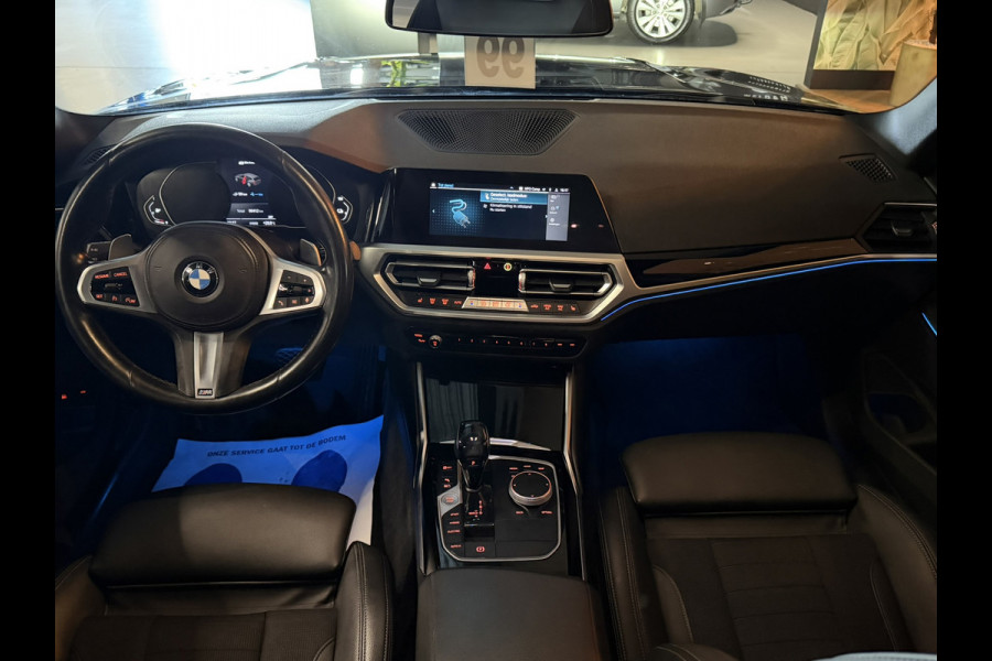 BMW 3-serie 330e xDrive M-Sport Line Black Edition|Pano|Black Pack|Sfeer|PDC|Keyless|Leder|LED+Xenon|Rijklaar