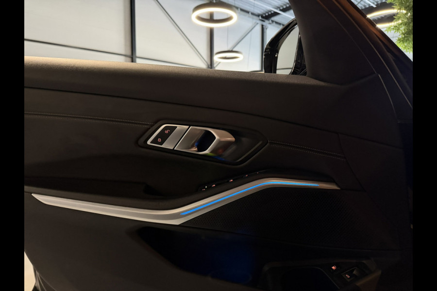 BMW 3-serie 330e xDrive M-Sport Line Black Edition|Pano|Black Pack|Sfeer|PDC|Keyless|Leder|LED+Xenon|Rijklaar