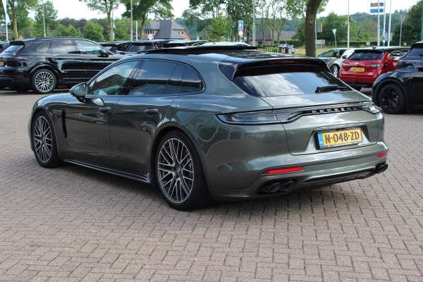 Porsche Panamera Sport Turismo 2.9 4 E-Hybrid / Panoramadak / 360Camera / Head-up / Softclose / Sportdesign+Chrono / 21'' / Sportuitlaat / Bose / Keyless / Stoelverwarming 4x / Stoelventilatie / Stuurverwarming / Dodehoek / DAB / ACC