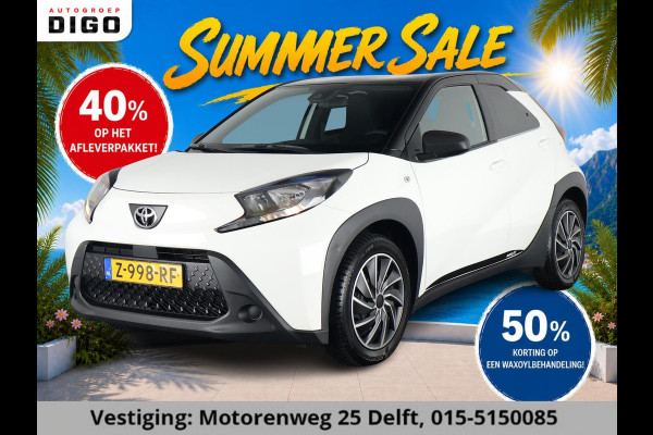 Toyota Aygo X VVT-i MT PLAY BLACK & WHITE 1e EIG GARANTIE 6-2034 CARPLAY NAVI.ADAPTIVE CRUISE.CAMERA