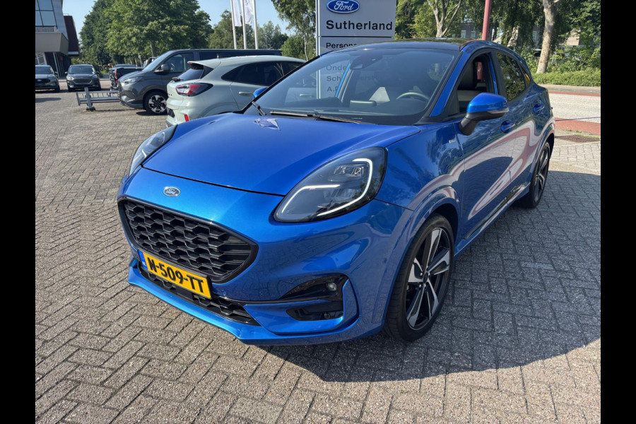 Ford Puma 1.0 EcoBoost Hybrid ST-Line X 155pk Trekhaak | Panorama dak | Adaptieve Cruise | Winterpack | Dodehoeksensoren | Elektrische Achterklep